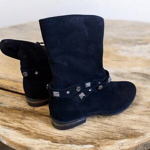 Passaggi Black suede boots